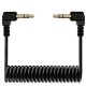 3.5mm TRS-TRS Coiled Audio Cable